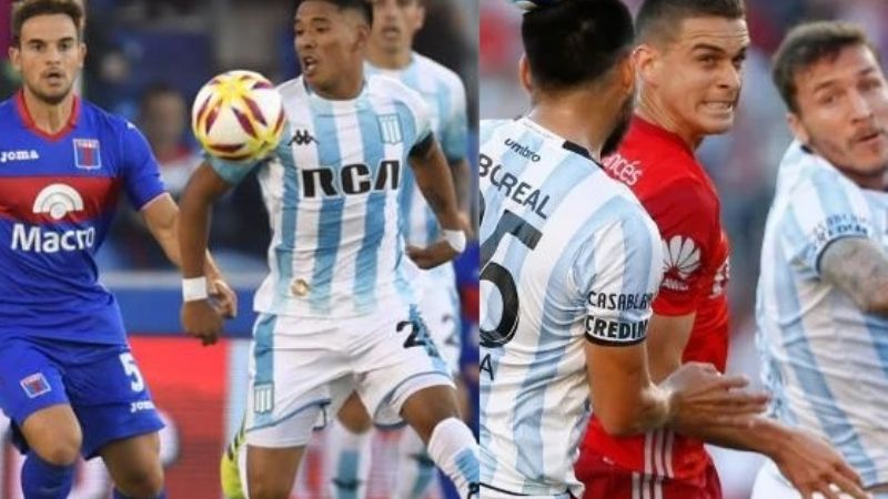 Racing  y River ante el desafío de revertir sus duras caídas