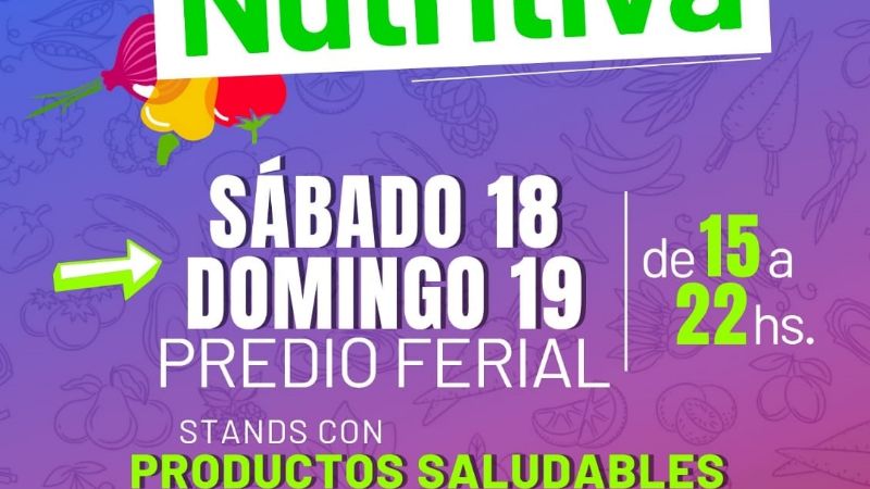 Se viene la primera Expo Nutritiva