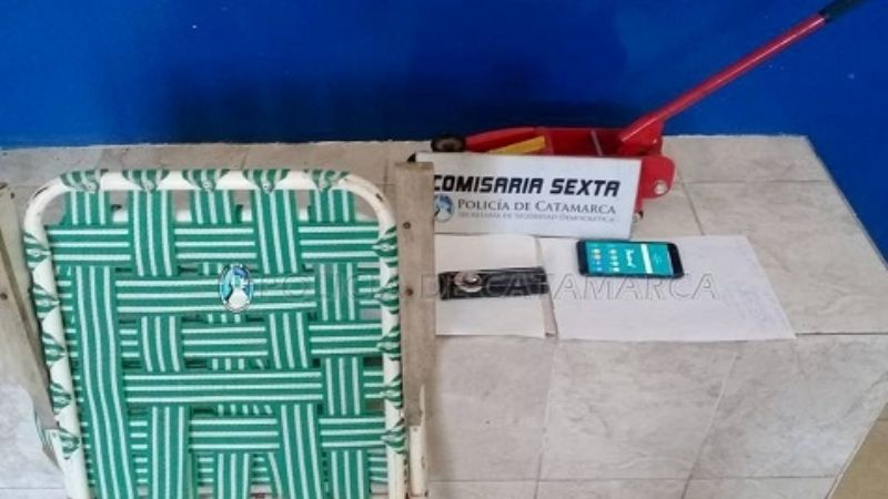 Secuestran elementos robados en el sector sur de la Capital