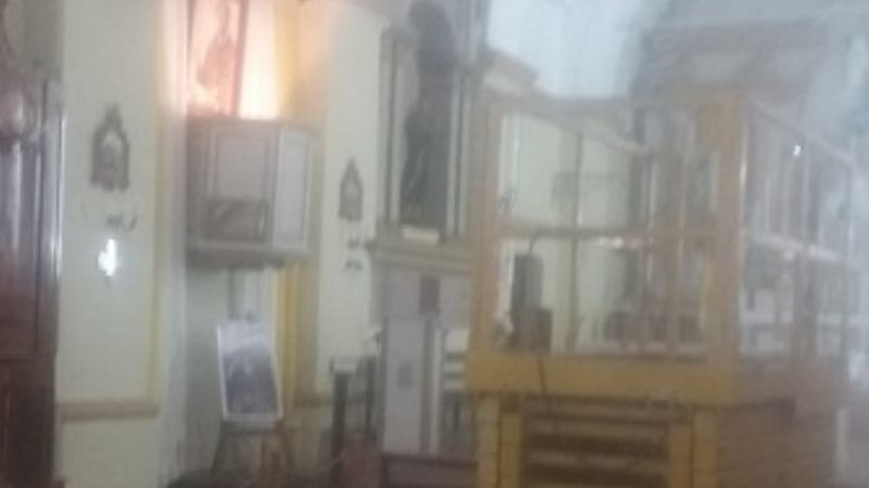 La iglesia de San José de Piedra Blanca tendría más fallas estructurales