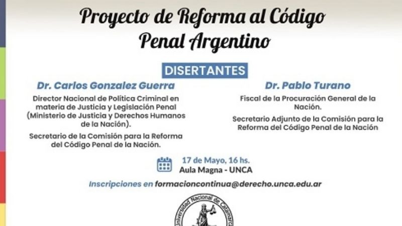 Jornada-Debate “Proyecto de Reforma al Código Penal Argentino”