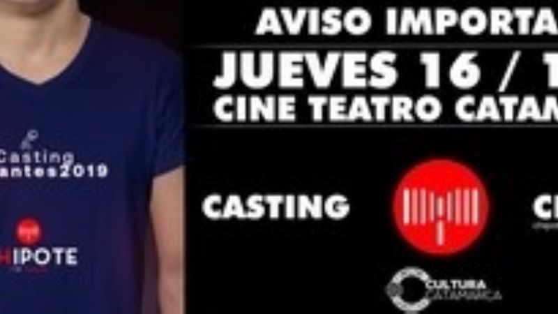 Casting de talentos para integrar “Chipote”