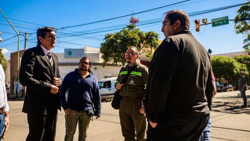 La avenida Virgen del Valle se sumó a la “onda verde”