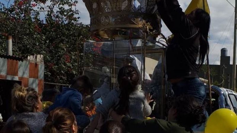 El amor de la Madre del Valle llegó a barrios humildes de la capital tucumana