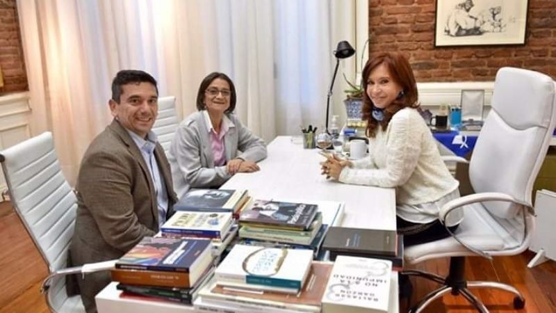 Corpacci y Ferreyra se reunieron a puertas cerradas con Cristina