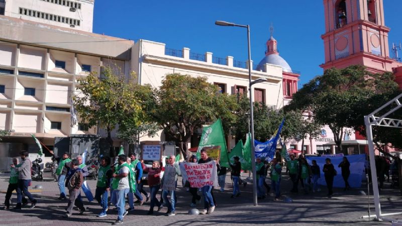 Movilización de ATE en contra del ajuste y los tarifazos