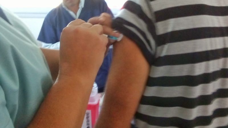 Vacunación en el Mercado de Abasto