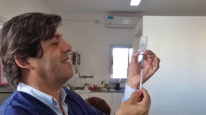 Vacunación en el Mercado de Abasto