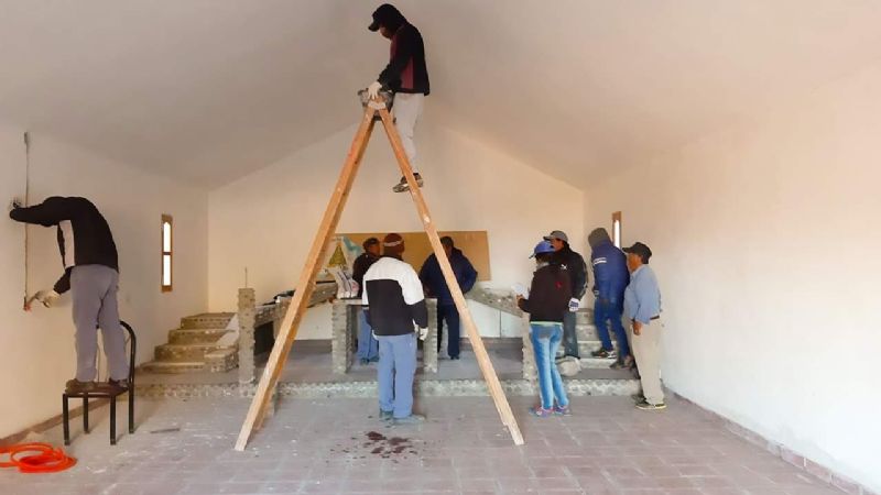 La comunidad de El Cajón se prepara para vivir las fiestas patronales