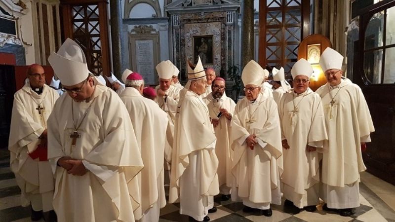 Urbanc concelebró la Misa en la Basílica de San Juan de Letrán