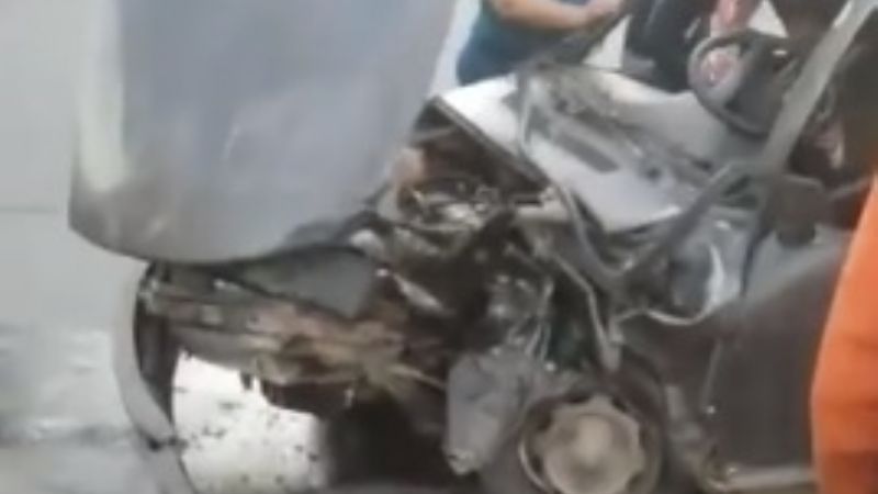 Violento accidente en Valle Viejo