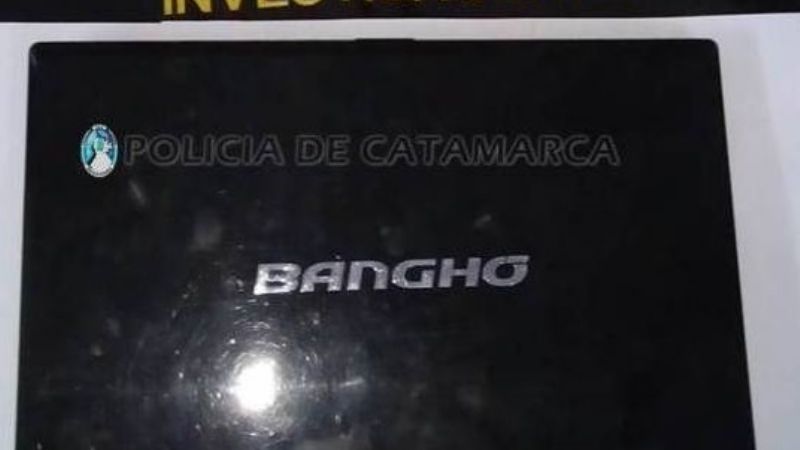 Recuperan una notebook robada en una repartición
