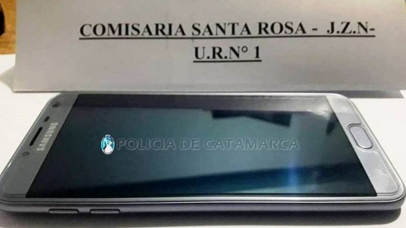 Tenía en su poder un celular robado