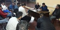REUNIÓN DE ANOCHE del CPDC donde se oficializó una lista para renovar autoridades el 25 de Mayo.