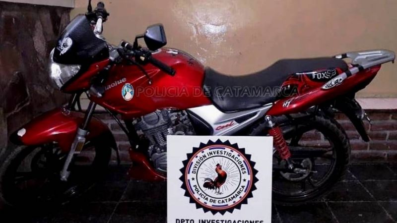 Arrestan a un joven por el robo de una moto