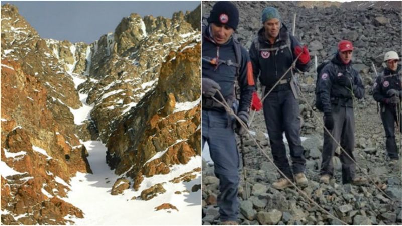 Hallaron un cuerpo momificado en la Cordillera de los Andes