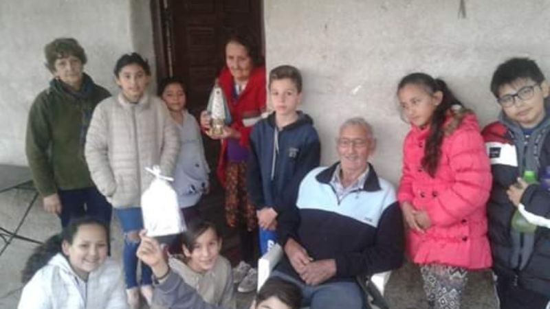 Visita a los enfermos que le piden por su salud a la Virgen