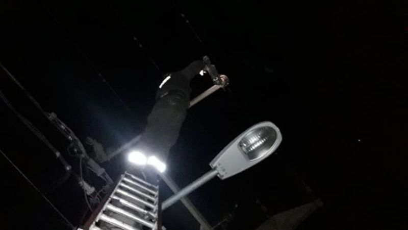 Vándalos dejaron sin luz a vecinos de la zona norte