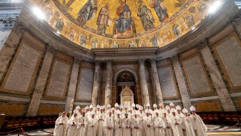 Con la peregrinación a la Basílica de Santa María Mayor, culmina la Visita Ad Límina