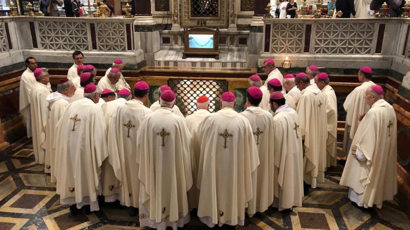 Con la peregrinación a la Basílica de Santa María Mayor, culmina la Visita Ad Límina