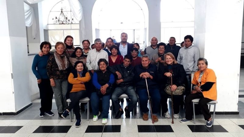 El intendente Sánchez visitó a los adultos mayores en el CIIC