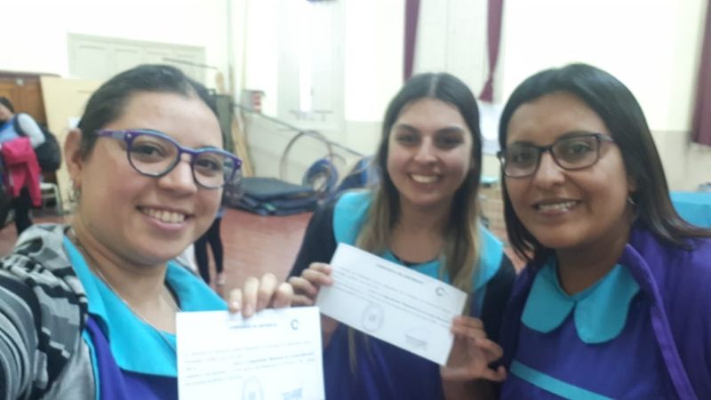 Las seños del Senado se capacitaron