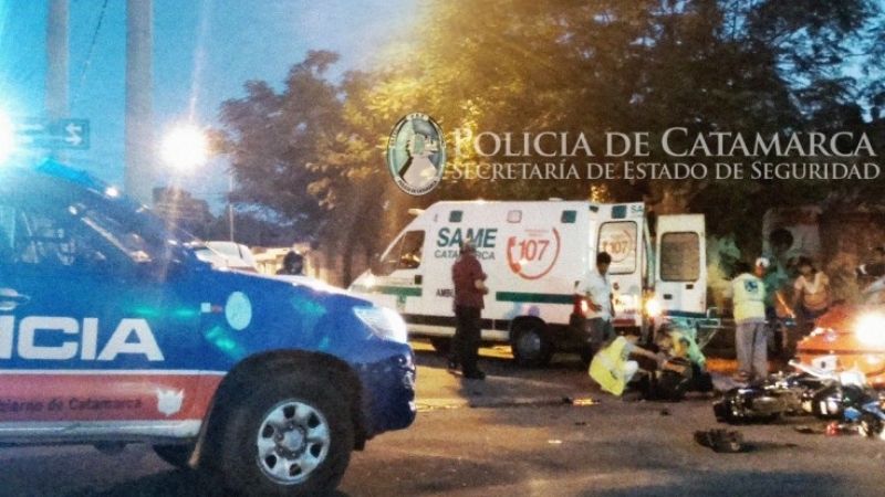Grave siniestro vial en Av. Belgrano