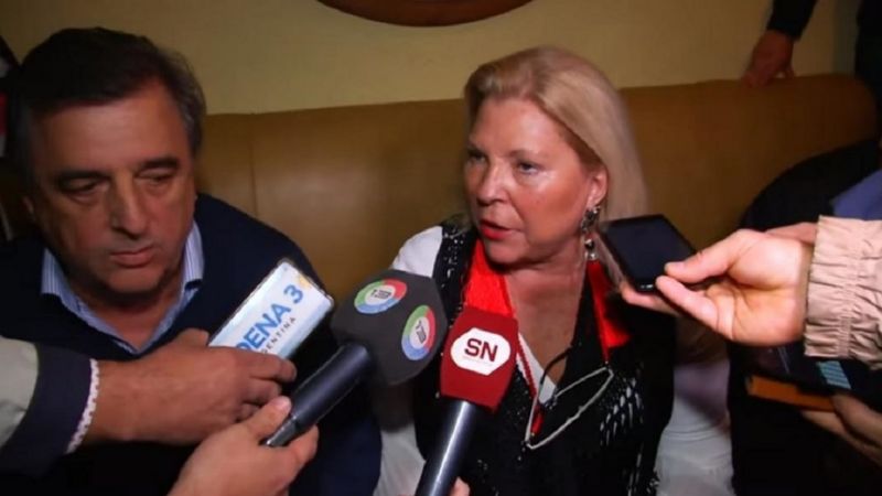 Piden que Carrió “suelte el show mediático que hace en campaña”