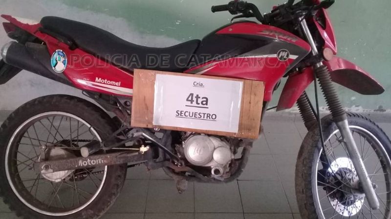 Secuestran una moto requerida por la Justicia