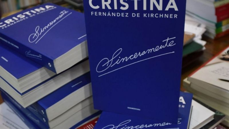 El libro de Cristina Kirchner sigue batiendo récord de ventas