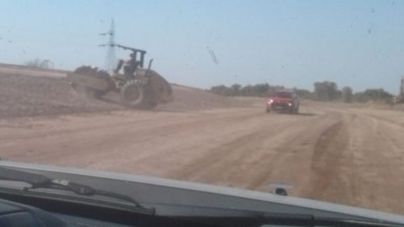 Ruta 60: advierten por obra entre Casa de Piedra y Ruta 157