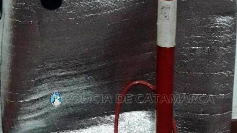 Robó varios elementos de un auto