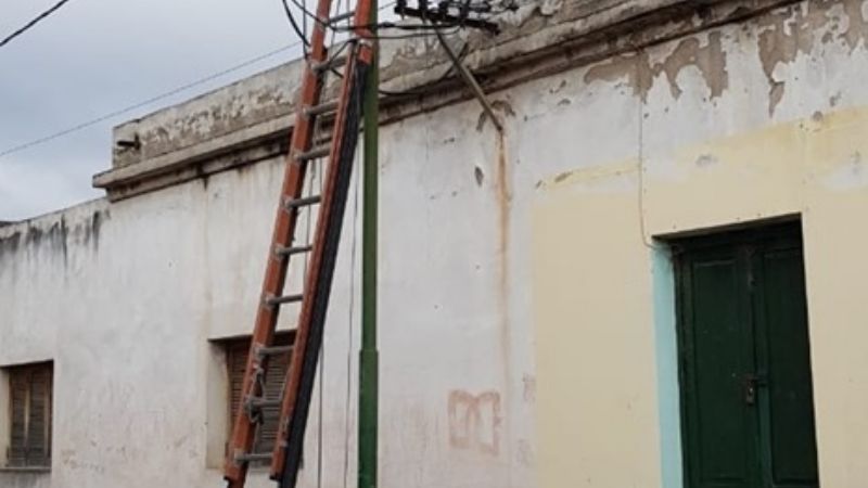 Trabajos en líneas de La Merced y Recreo