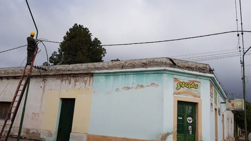 Trabajos en líneas de La Merced y Recreo