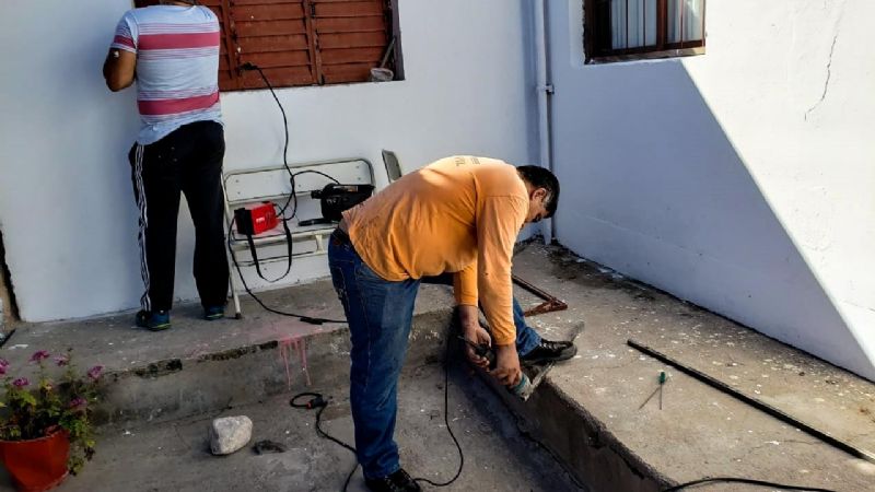 Tareas solidarias del Senado en Ampujaco