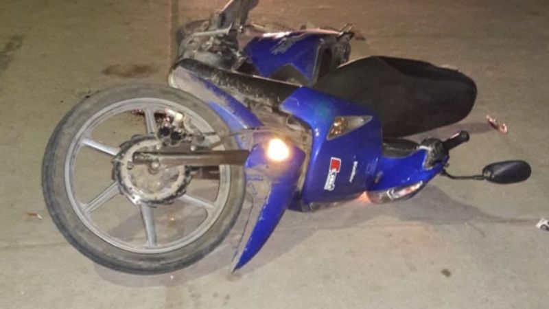 Tres heridos en dos accidentes de motos