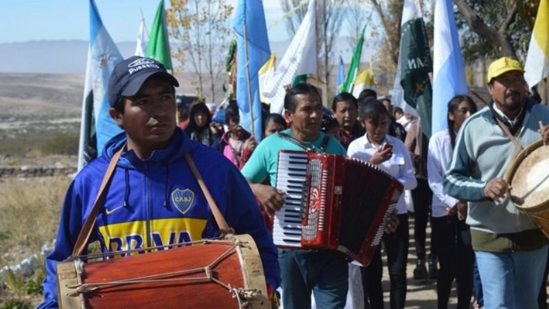 La localidad serrana de Agua Amarilla festejó el día de San Isidro