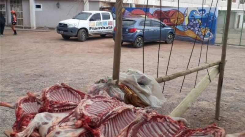 Burlaron el decomiso de carne caprina que realizó Gendarmería Nacional