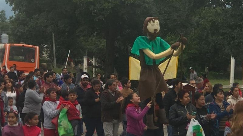 Masiva participación en las fiestas patronales de San Isidro Labrador