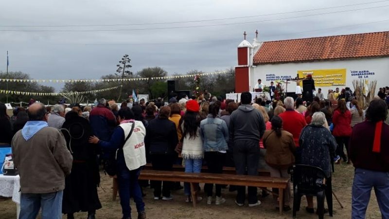 Peregrinos y devotos celebraron al Señor de la Salud La Quebrada