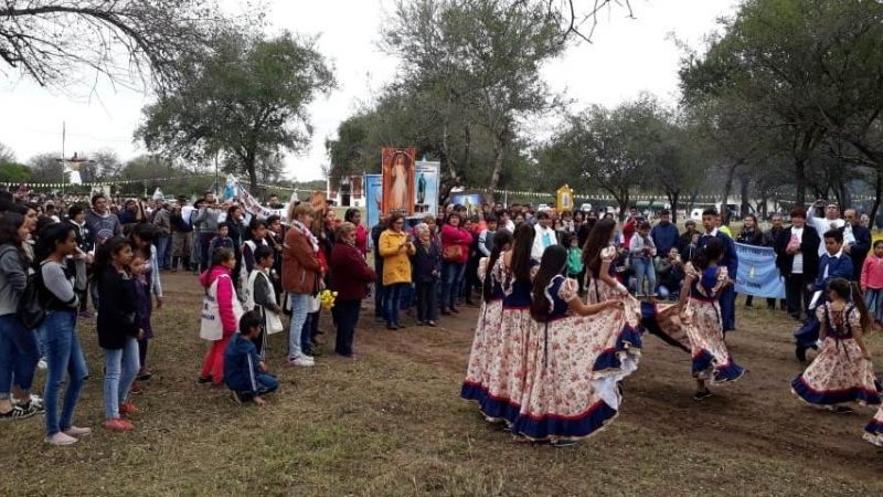 Peregrinos y devotos celebraron al Señor de la Salud La Quebrada
