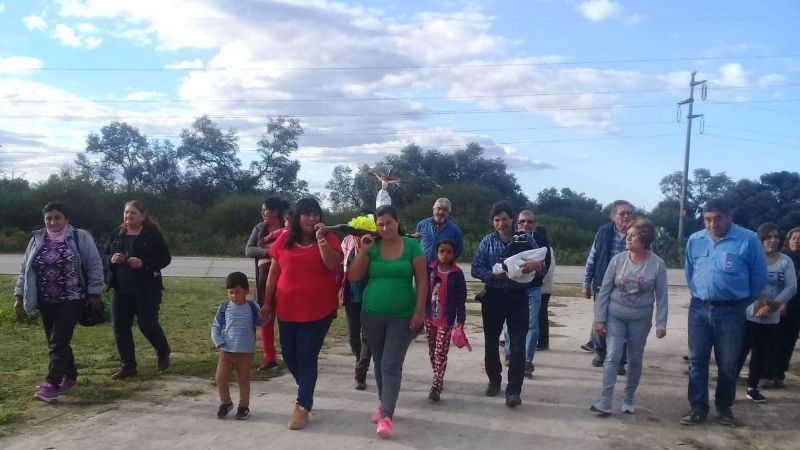 Peregrinos y devotos celebraron al Señor de la Salud La Quebrada