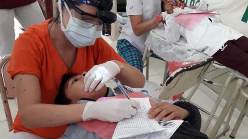 Visita a Icaño de voluntarios de La Plata