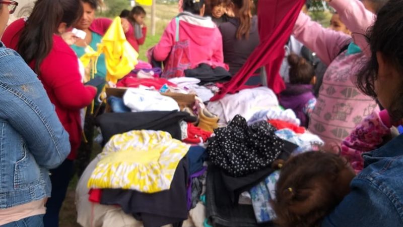 Éxito total en el 1° Trueque Vecinal de El Palomar