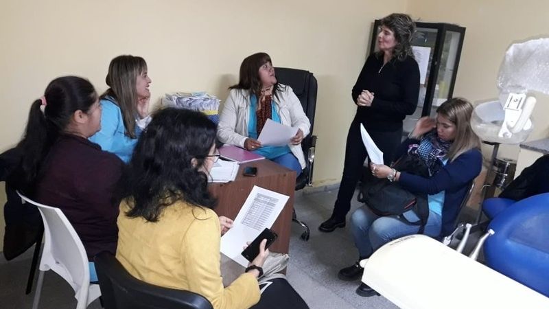 Continúan las capacitaciones en los CAPS sobre Cáncer