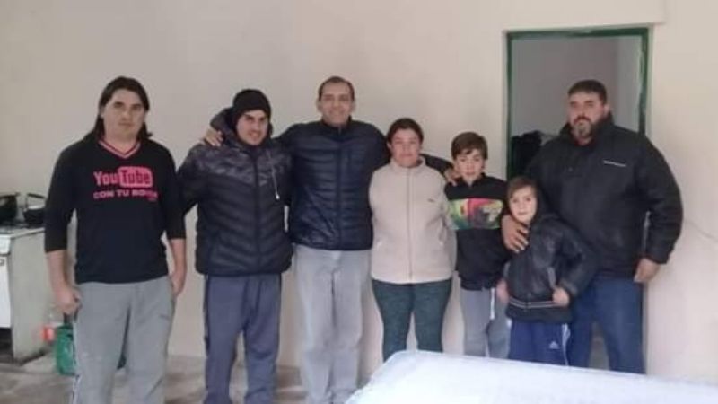 Familia que se quedó sin casa por un incendio comenzó una nueva vida