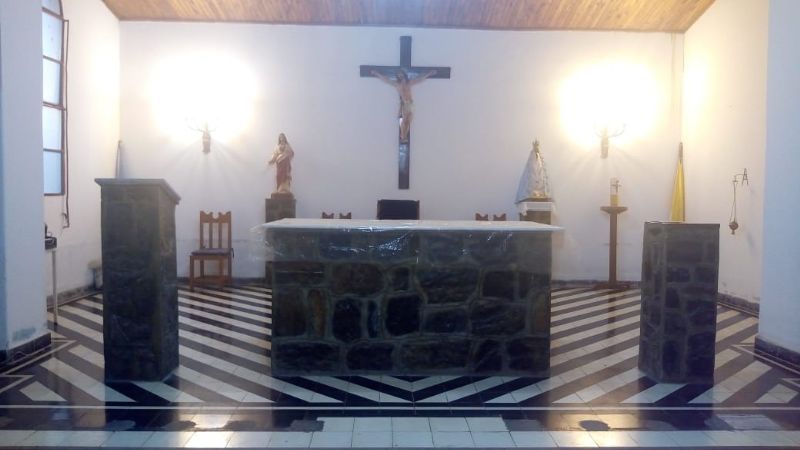 Será consagrado el altar y dedicado el templo en El Lindero