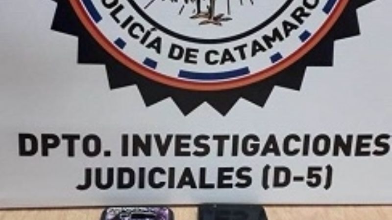 Aprehenden a un joven y recuperan un celular