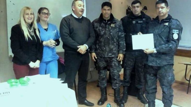 Entregaron un reconocimiento al Cuerpo de Operaciones Especiales