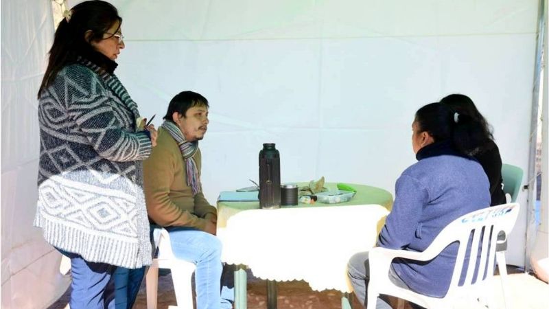 Nóblega continua con las reuniones de trabajo en los barrios